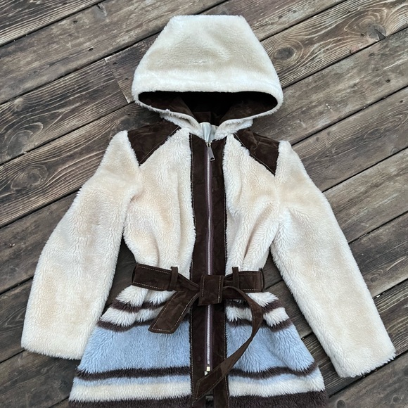 Vintage 70s Vibing Belted Coat Size - Picture 1 of 16